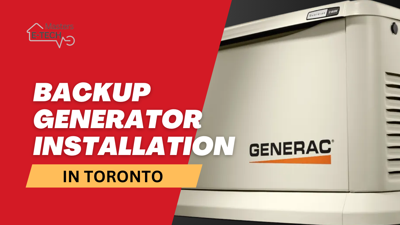 Backup Generator Installation in Toronto