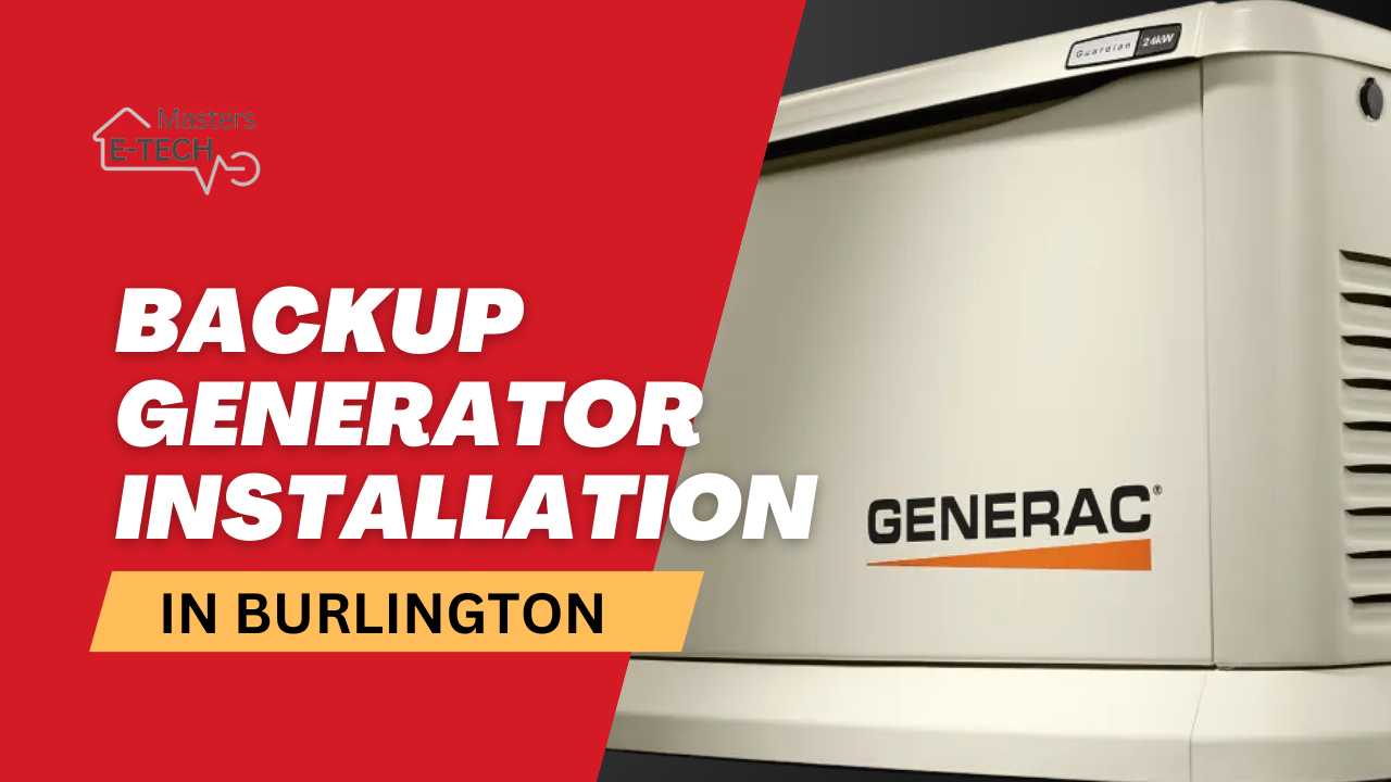 Backup Generator Installation in Burlington